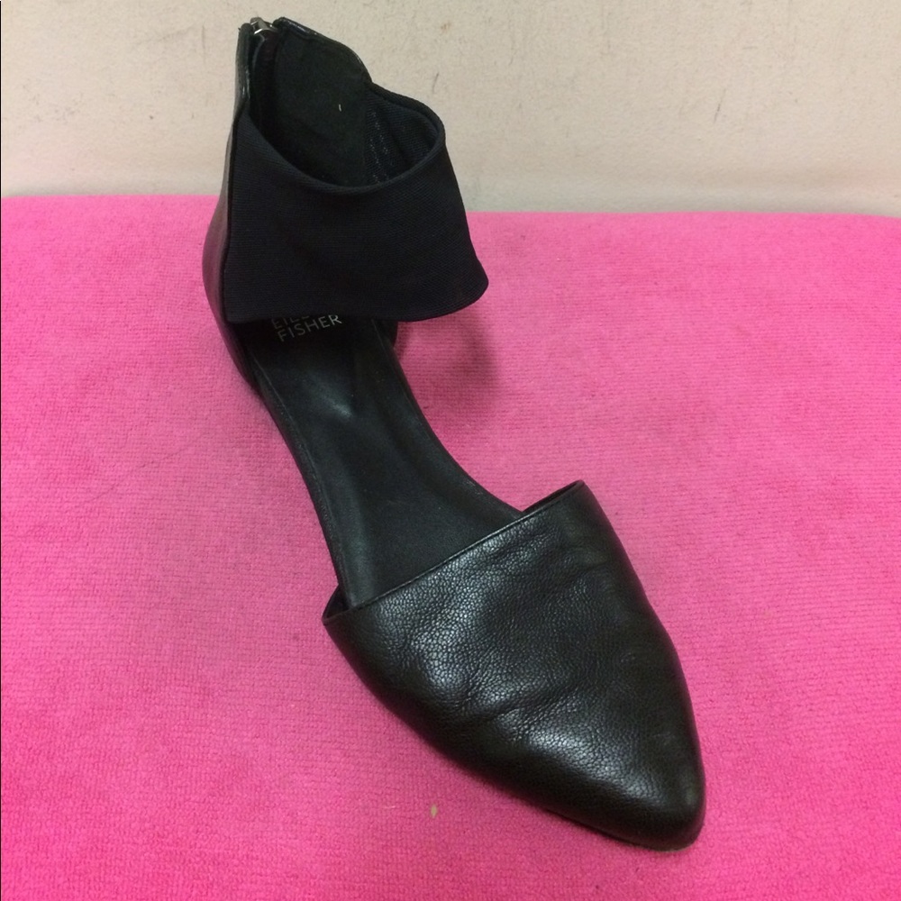 Eileen Fisher Leather Shoes - Picture 2 of 7